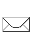 Pixelated white envelope icon with black outline in various states of opening and closing on gray background.