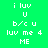 Pixelated text on a green-to-blue gradient background with one instance showing a blue circular overlay.