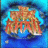 Pixelated icon with blue background and central brownish-red figure resembling a stylized character or creature.