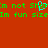 Red background with green pixelated text reading "Im not Shor Im not Short Im fun sizeIm fun size" and a cyan cursor blinking over the 'o' in "Shor".
