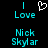Pixelated cyan text on black background with a white heart symbol above 'Love', showing two states: one with the heart and one without.
