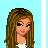 Pixel art contact sheet showing three animated frames of a football-themed buddy icon with text and character elements.