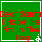 Green background with red pixelated text reading 'Dear Santa I Hope He Fits In The Bag' and a small white snowflake icon in the bottom right corner of each