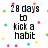 Pixelated text on white background with scattered colored squares, showing three distinct text phrases across observations.