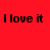A 2x2 contact sheet of four animated frames showing red background with black pixelated text phrases arranged in two columns.