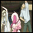 A 48x48 pixel animated buddy icon featuring two anime-style characters in a dimly lit indoor setting with visible text elements on the right side of the frame.