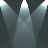 Pixelated grayscale image of a figure in a dark suit with a light-colored shirt and tie, viewed from the chest up against a checkered background.