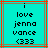 Pixelated text on cyan background with brown and red border; identical static content across all frames.