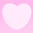 Animated contact sheet of pixel art penguins in blue and purple hues against a pink heart-patterned background, showing sequential poses with subtle color shifts between frames.