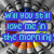 Pixelated image with blue text reading "Will you still love me in the morning" over a grayscale background, green text reading "forever and ever babe," and a clapperboard icon.