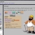 A pixelated static image shows a figure with a yellow head, dark beard, white tank top, and brown arms against a light gray background with blurred interface elements.