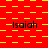 Red background with yellow square patterns and repeated black text "Isaiah" across the image.