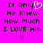 Pixelated text on bright pink background with white heart symbol replacing 'I' in 'If Only', two identical side-by-side layouts.
