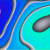 Pixelated graphic with blue and cyan curved lines on left, green text 'Original Icons .com' on dark green background right.