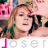 Pixelated image of a person with light brown hair, pink flowers on the left, and partial text 'JOSER' at the bottom.
