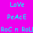 A static digital image with a bright pink background displaying repeated text elements in cyan and green blocks.