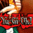 A split-frame contact sheet showing two animated frames of a Yu-Gi-Oh! themed buddy icon with pixelated character art on the left and green text logo on the right.