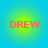 Four identical circular icons with cyan outer rings and green inner gradients, each displaying red text 'DREW' in pixelated font.