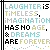 Pixelated text reads 'LAUGHTER is TIMELESS, IMAGINATION HAS NO AGE, DREAMS ARE FOREVER' with a small asterisk-like symbol and scattered dots below.