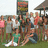 Pixelated group photo of people in outdoor setting with text "OBX with Best Pads!" and "Summer 2007" on cyan background.