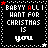 Pixelated black background with white dotted border, red stars at corners, and text 'BABYY ALL I WANT FOR CHRISTMAS IS YOU' in pixel font.