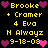 Pixel art displays yellow text and pink/purple hearts on black background, repeating identical phrases across two with heart symbols flanking names