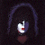 Animated contact sheet showing sequential frames of a star-shaped icon with a cartoon character head and headphones, transitioning from obscured to fully visible stars.