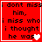 Red background with black text reading "i dont miss him, i miss who i thought he was" and a white heart symbol that changes to pink in subsequent frames.