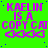 Green background with purple text reading 'KAEIN IS A COPY CAT' and three cat icons below, repeated in a pattern