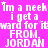 A static image with a bright pink background displaying repeated white text in a pixelated font, forming a wordwall of phrases.