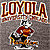 Animated contact sheet showing Loyola mascot in hockey gear with