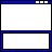 Animated contact sheet of a 48x48 pixel buddy icon showing sequential text changes across multiple frames with blue borders and white backgrounds.