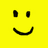 Five black-and-yellow smiley face icons arranged in a , each with distinct mouth shapes on yellow backgrounds