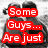 A split-screen image with red text on the left and black text on the right, both over a grayscale background of two people kissing.