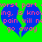 Green background with blue broken heart shapes containing pink text reading 'worst part is knowing pain will never go away' repeated across the image.