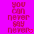 Pixelated text on a bright pink background with a red heart symbol at the bottom right.