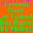 Orange background with green and pink text repeating 'Friends Don't Let Friend Get Raped by Hobos!' in a pixelated style.