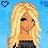 Animated contact sheet of a pixelated cartoon character with blonde hair and blue eyes, displaying sequential text changes across 25 frames on a white background.