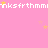 Pink background with yellow stars and repeated white text 'nksfrthmmrnksfrthmmrnksfrthmmrnksfrthmm' across horizontal bands.