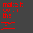 A 4x3 contact sheet of a pixelated animated icon showing variations of the phrase "make it worth the pain" with red text on dark gray background, each frame displaying different letter highlighting and color states.