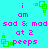 Pixelated cyan background with pink text and green geometric shapes arranged in a pattern