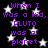 Black background with white stars and purple text repeating 'When I was a kid, PLUTO was a planet' in pixelated font.