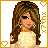 Pixel art contact sheet of a female character in multiple poses with text elements, featuring yellow borders and heart motifs on white backgrounds.
