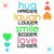A static buddy icon displays stacked text words with heart and flame symbols on a white background.