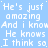 A static image with light blue background displaying repeated white text phrases in a pattern
