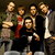 A 50x50 pixel animated contact sheet showing two frames of a Maroon 5-themed buddy icon with band members on the left and a concert scene on the right.