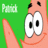 Pixelated cartoon character with large white eyes and black pupils, smiling on a green background with partial text reading 'Knot' in light gray.