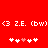 Red background with white pixelated text and heart symbols; two identical horizontal of text above a of hearts, each containing three white plus signs, one pink plus sign, and another white plus sign