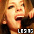 Two side-by-side animated frames of a person with long brown hair showing exaggerated facial expressions, each labeled with bold text at the bottom.