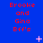 Red text reading 'Brooke and Gina Bff's' repeated across a blue background with scattered pink and white star-like shapes.